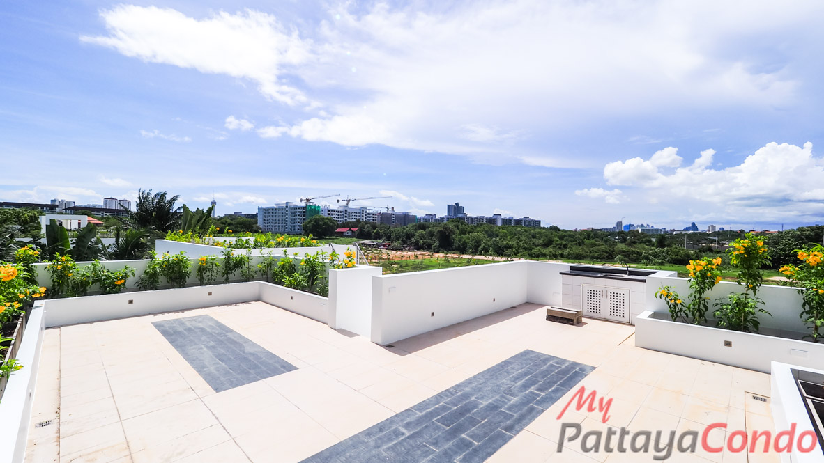 Palm Oasis Pool Villa Pattaya House For Sale - HJPO01