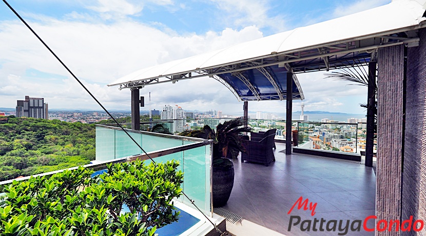 The Cliff Condo Penthouse For Sale Pattaya - CLIFF55-26