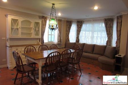 Fantasia Villa 3 Village | Pet Friendly House for Rent 3+1 bedrooms 4 bathrooms, Sukhumvit 107, BTS Bearing. Bangkok Pattana-2