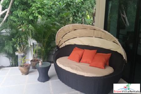 Three Bedroom Pool Villa with Lovely Garden and Terrace in Rawai for Rent
