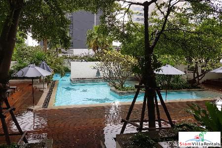Athenee Residence | Very Large Luxury Three Bedroom Condo for Rent at Rajdamri BTS.