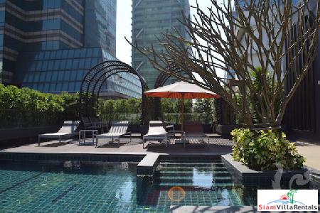Collezio Condo | Modern and Deluxe Two Bedroom Apartment for Rent in the Sathon Area of Bangkok
