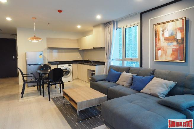 Rhythm Narathiwas | Two Bedroom Corner Unit with City Views for Rent in Sathorn-3