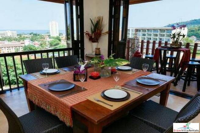 Fantastic Sea Views from this Three Bedroom House Located in the Hills of Karon