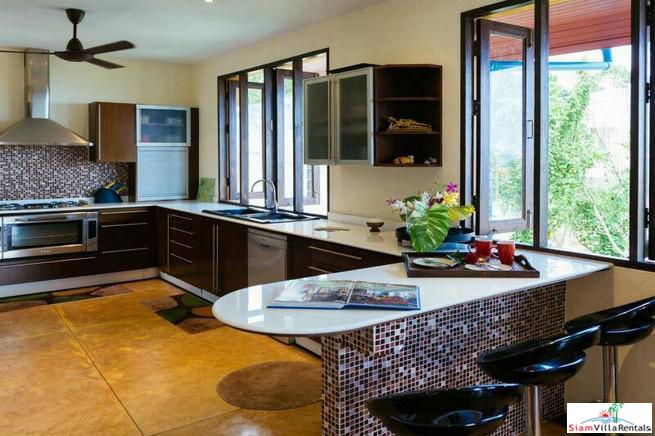 Fantastic Sea Views from this Three Bedroom House Located in the Hills of Karon