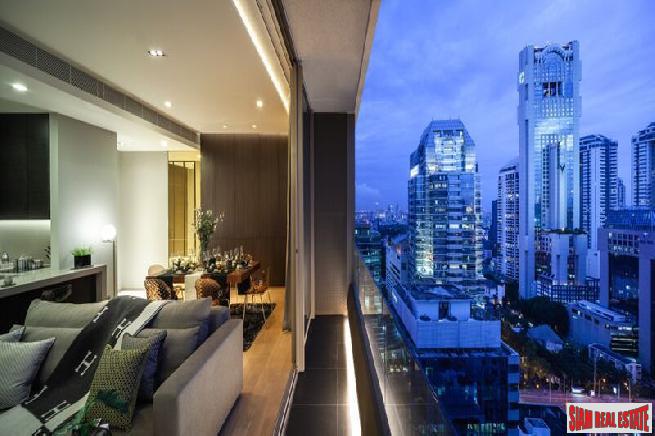 Luxury Saladaeng Two Bed Duplex Condos next to MRT, BTS and Lumphini Park - 16% Discount!
