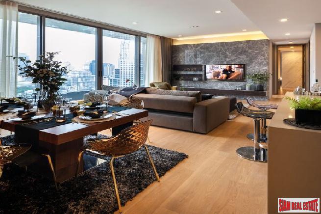 Luxury Saladaeng Two Bed Duplex Condos next to MRT, BTS and Lumphini Park - 16% Discount!