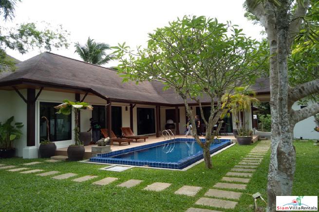 Three Bedroom Bali-Style Pool Villa for Rent in Rawai-0