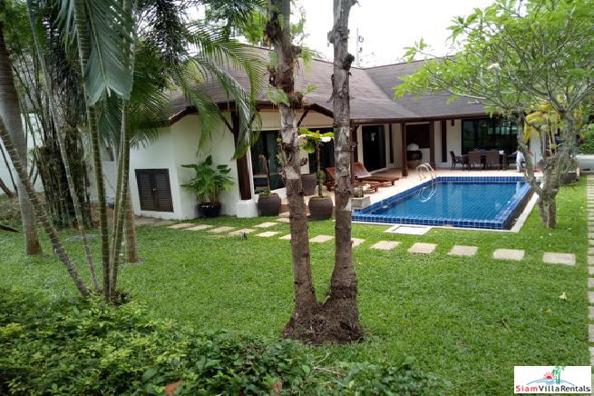 Three Bedroom Bali-Style Pool Villa for Rent in Rawai