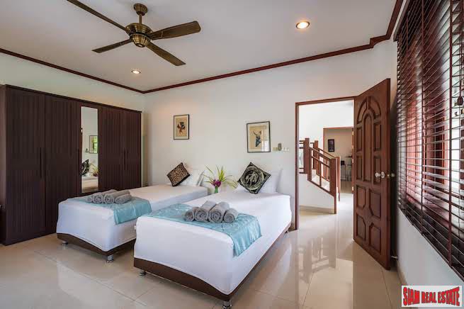 Private Three Storey Contemporary Thai Style Pool Villa in Kata, Phuket