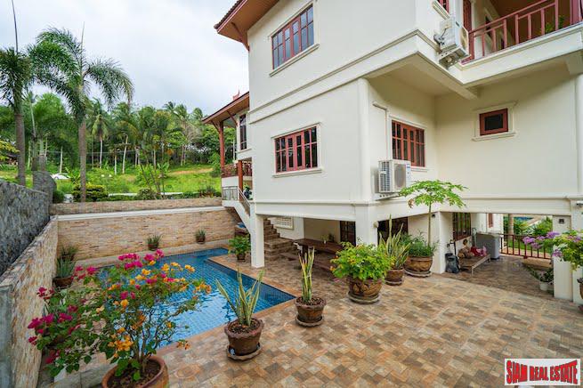 Private Three Storey Contemporary Thai Style Pool Villa in Kata, Phuket