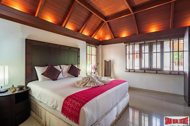 Private Three Storey Contemporary Thai Style Pool Villa in Kata, Phuket