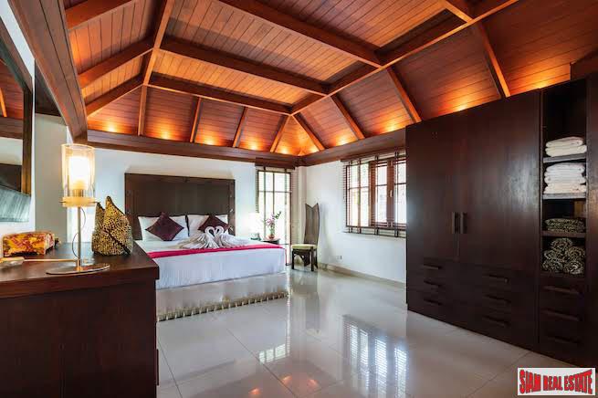 Private Three Storey Contemporary Thai Style Pool Villa in Kata, Phuket