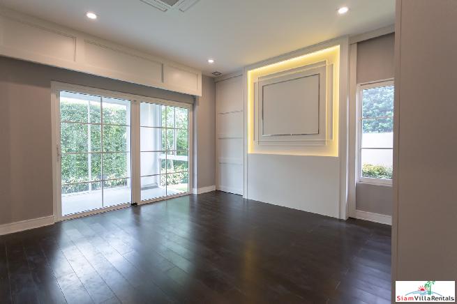 Nantawan Bangna| New Two Storey Four Bedroom House Situated on a Corner Lot in Bangna