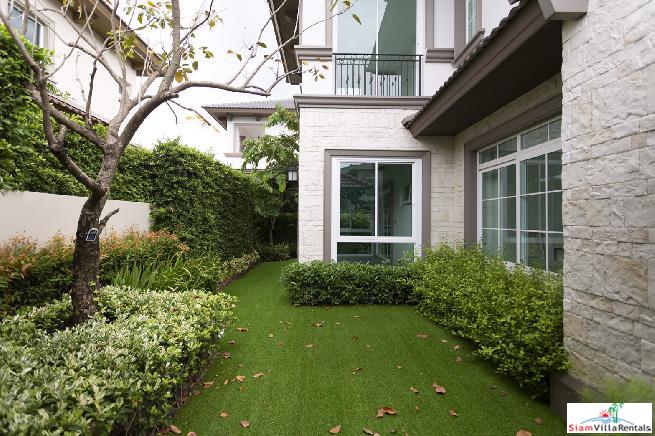 Nantawan Bangna| New Two Storey Four Bedroom House Situated on a Corner Lot in Bangna