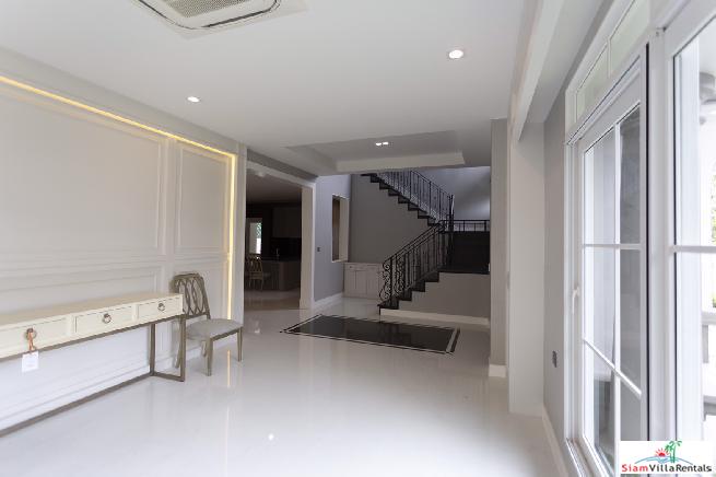 Nantawan Bangna| New Two Storey Four Bedroom House Situated on a Corner Lot in Bangna