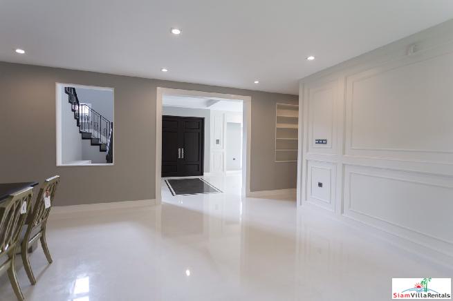 Nantawan Bangna| New Two Storey Four Bedroom House Situated on a Corner Lot in Bangna
