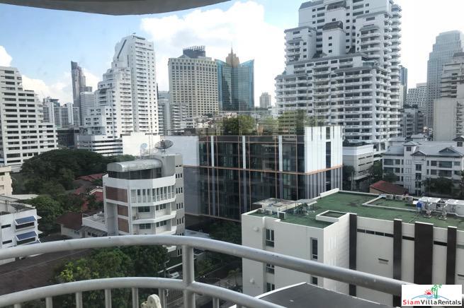 Lake Green | Fabulous City Views from this Two Bedroom Condo Near Benchakiti Park, Nana-0