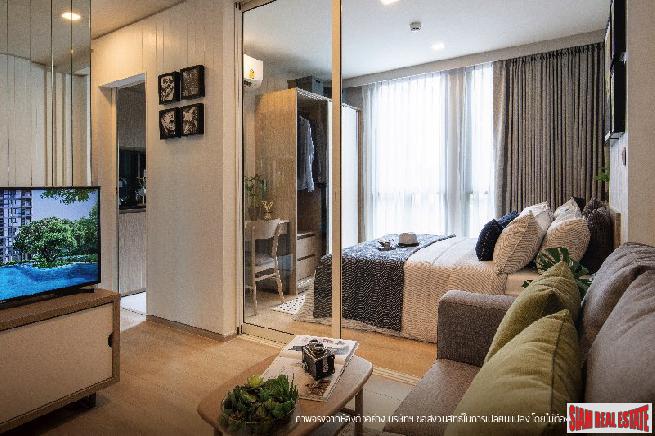 Newly Completed Furnished Condos by Leading Thai Developers next to BTS Onnut - 1 Bed Plus Units - 15% Discount! Free Furniture and Free Transfer!