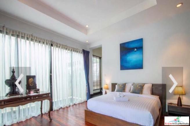 Beautiful Thai-Balinese Five Bedrooms Pool Villa for Rent in Kamala-4