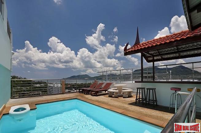 Diamond Condominium | Breathtaking Patong Bay Views from this Top Floor Three Bedroom Hillside Condo