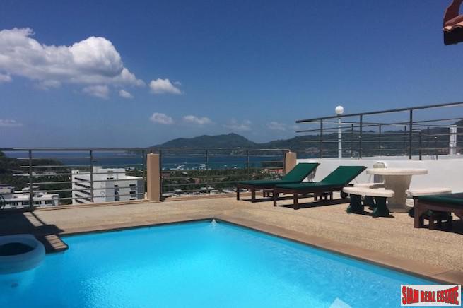 Diamond Condominium | Breathtaking Patong Bay Views from this Top Floor Three Bedroom Hillside Condo
