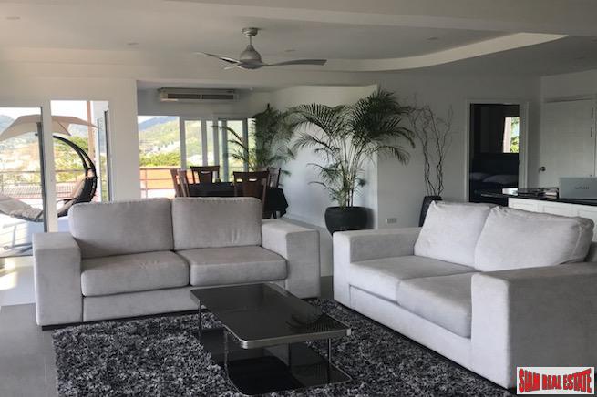 Diamond Condominium | Breathtaking Patong Bay Views from this Top Floor Three Bedroom Hillside Condo