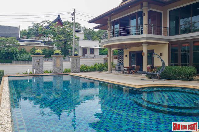 Large and Prestigious Sea View Three Bedroom House for Sale in Rawai