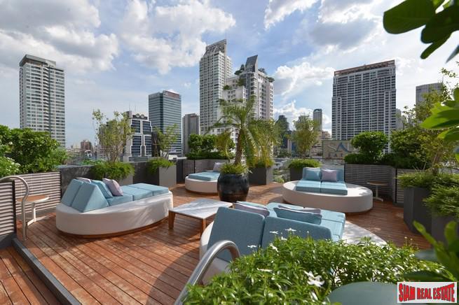 The Ritz-Carlton Residences at MahaNakhon | New Modern Two Bedroom Chong Nonsi Condo with Impressive River and City Views