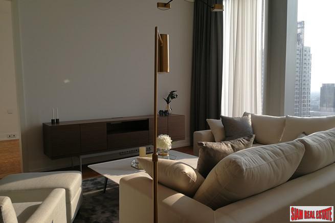 The Ritz-Carlton Residences at MahaNakhon | New Modern Two Bedroom Chong Nonsi Condo with Impressive River and City Views