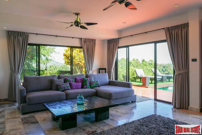 Luxurious Four-Bedroom Sea-View Pool Villa in Prestigious Yamu Estate