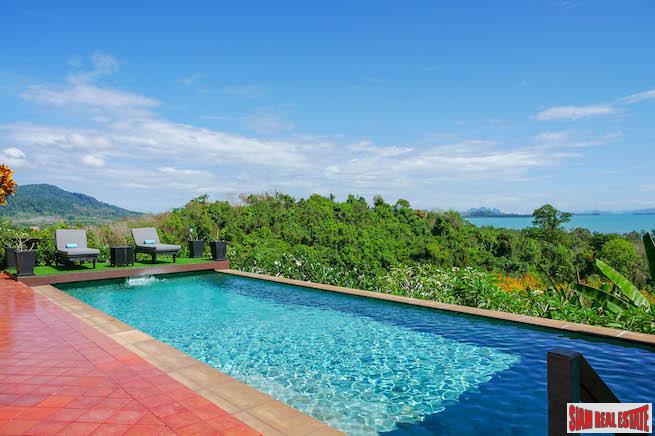 Luxurious Four-Bedroom Sea-View Pool Villa in Prestigious Yamu Estate