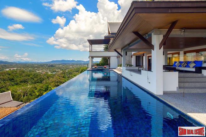 Baan Thai Surin Hill Estate | Amazing Five Bedroom Villa With Andaman Sea Views in an Exclusive Estate