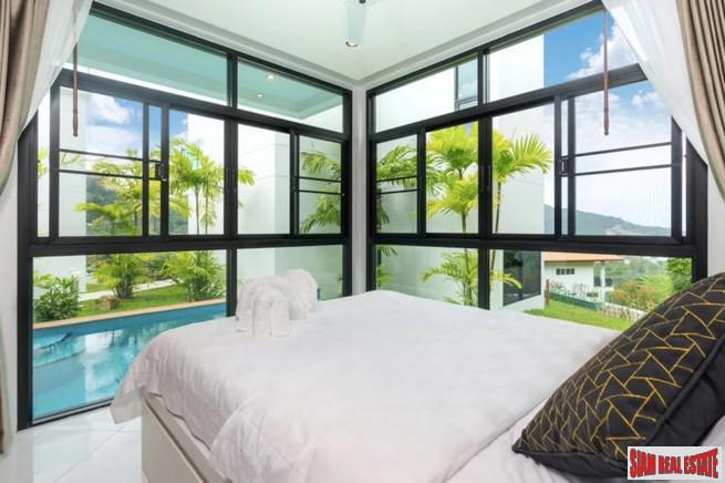 Amazing Sea Views from this New Pool Villa Estate on the Hills of Kamala