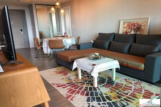 The Room Sukhumvit 69 | Spacious Furnished Two Bedroom Condo for Rent Three Minute Walk to BTS Phra Khanong