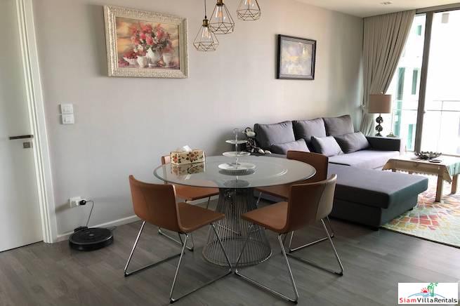The Room Sukhumvit 69 | Spacious Furnished Two Bedroom Condo for Rent Three Minute Walk to BTS Phra Khanong