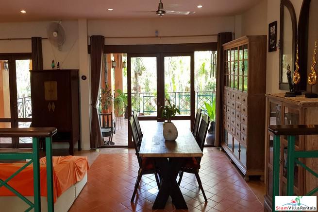 Large Private Four Bedroom House with Pool for Rent on One Rai of Land in Chalong
