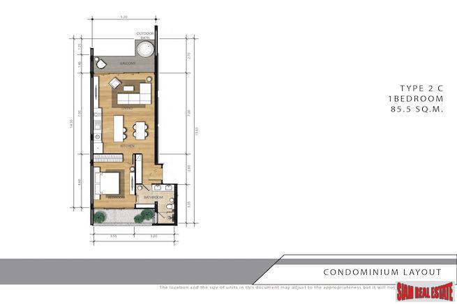 Innovative One and Two Bedroom Condominium Project only 200 Meters from Bang Tao Beach