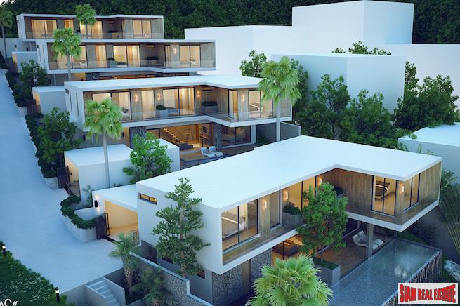 Sea View Elegant Three to Four Bedroom Villas for Sale in New Kamala Development