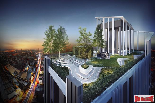 New High-Rise Smart Condo in Construction with Excellent Facilities on Connecting Road between Sukhumvit and Thepharak - 0 Metres to MRT - 1 Bed Plus Units-3
