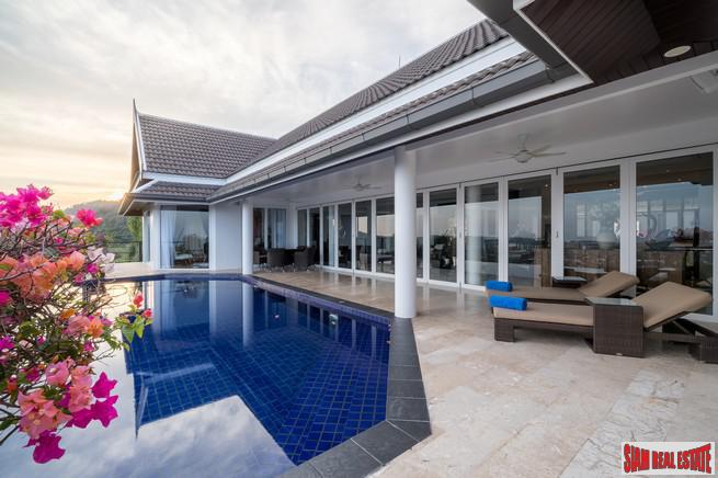 Baan Sawan Phuket | Panoramic Sea & Island Views from this Five Bedroom Pool Villa in Rawai