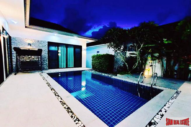 Three Bedroom Single Storey Private Pool Villa for Rent Located in a Quiet Area of Cherng Talay