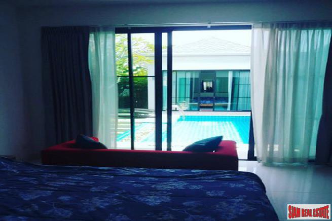 Three Bedroom Single Storey Private Pool Villa for Rent Located in a Quiet Area of Cherng Talay
