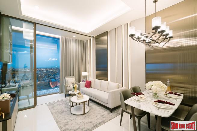 New Ultra Luxury High-Rise on Sukhumvit Road close to BTS Ekkamai - 2 Bed Units