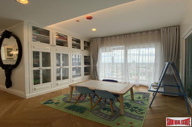 The Key Sathorn-Charoenraj | Large 2 Bed Combined Unit with 3 Balconies and City View at Sathorn