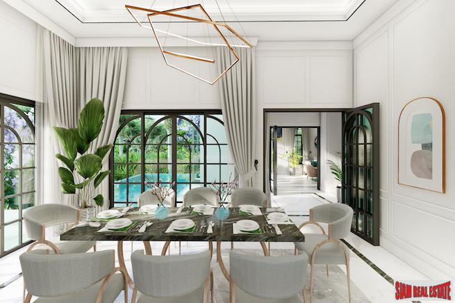 Exclusive New Three Bedroom Pool Villas and Commercial Units in Private Cherng Talay Estate