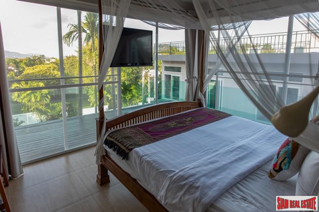 Unique Eight Bedroom + Rooftop Terrace Sea View Pool Villa for Sale in Rawai/Sai Yuan