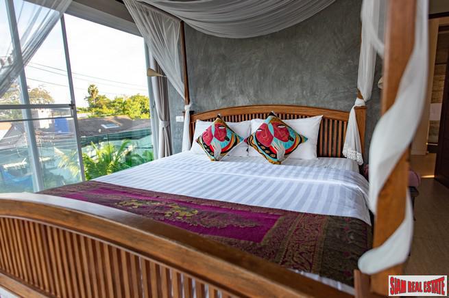 Unique Eight Bedroom + Rooftop Terrace Sea View Pool Villa for Sale in Rawai/Sai Yuan