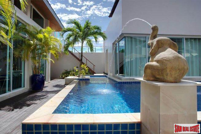 Spectacular Newly Renovated Three Bedroom Pool Villa with Rooftop Terrace - For Sale in Rawai