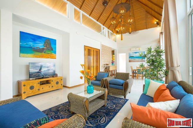 Spectacular Newly Renovated Three Bedroom Pool Villa with Rooftop Terrace - For Sale in Rawai